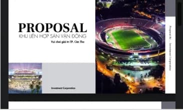 Hồ sơ Proposal Khu Kinh Tế Đêm